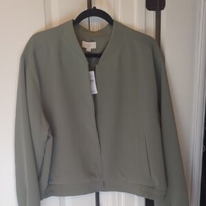 LOFT Women's Sage Bomber Jacket